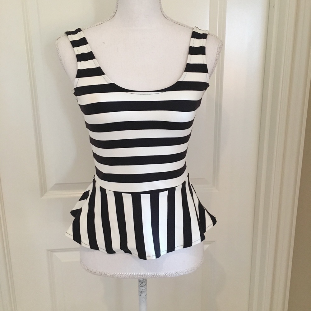 Bebe Peplum Top